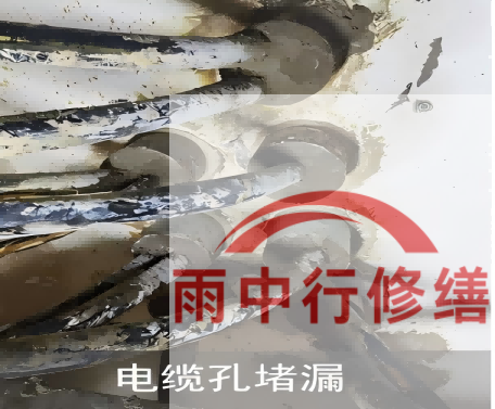 石家庄电缆线空洞堵漏加固案例