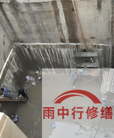 石家庄中国五矿某大型污水处理厂堵漏案例